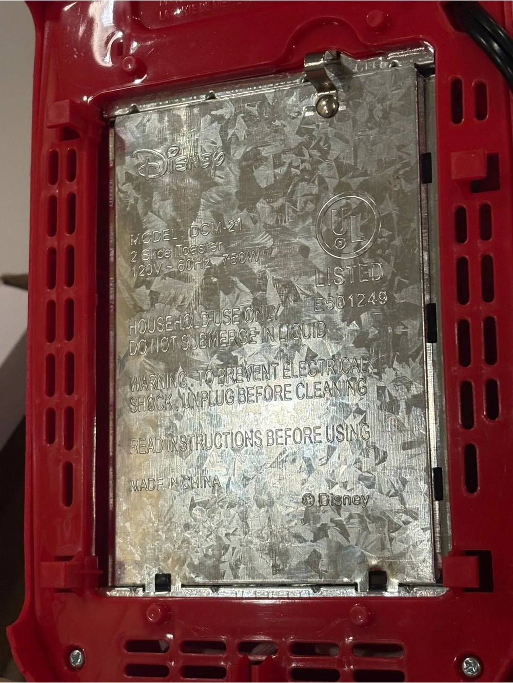 BRAND NEW Disney Mickey Mouse Toaster